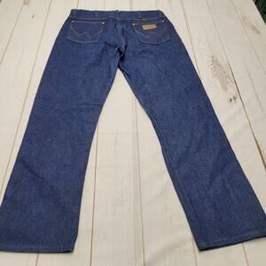 Wrangler retro cowboy cut original fit jeans indigo dark wash 36x30